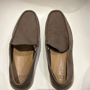 UGG loafers. Tan leather worn twice like brand new size 12 US super comfortable.